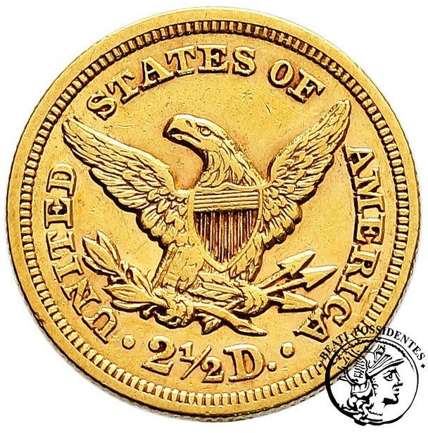 USA 2 1/2 $ dolara 1854 Philadelphia