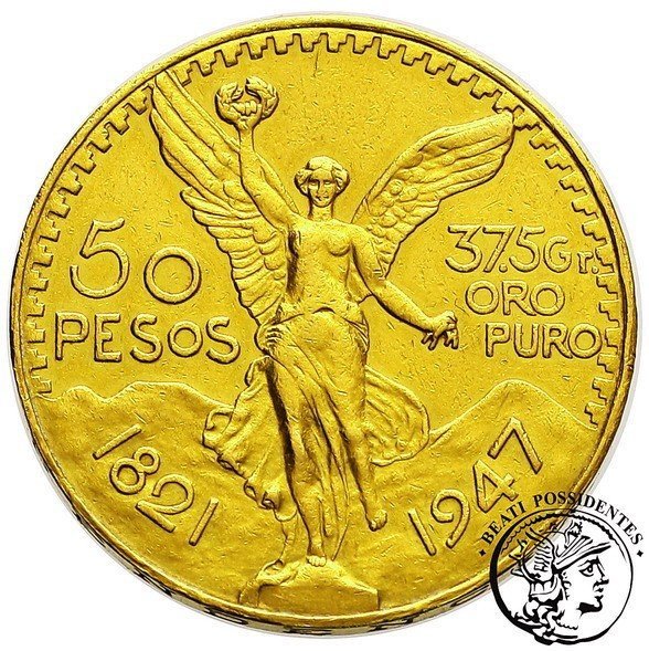 Meksyk 50 Pesos Nowe Bicie st. 3