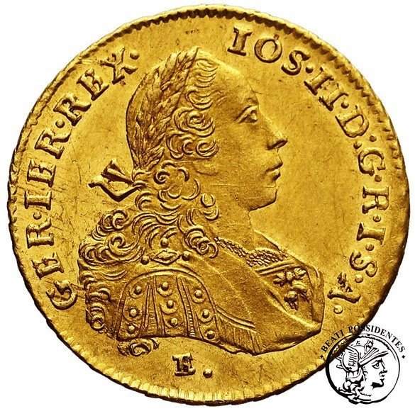 Austria Józef II Dukat Transylwania / Karlsburg 1775 E