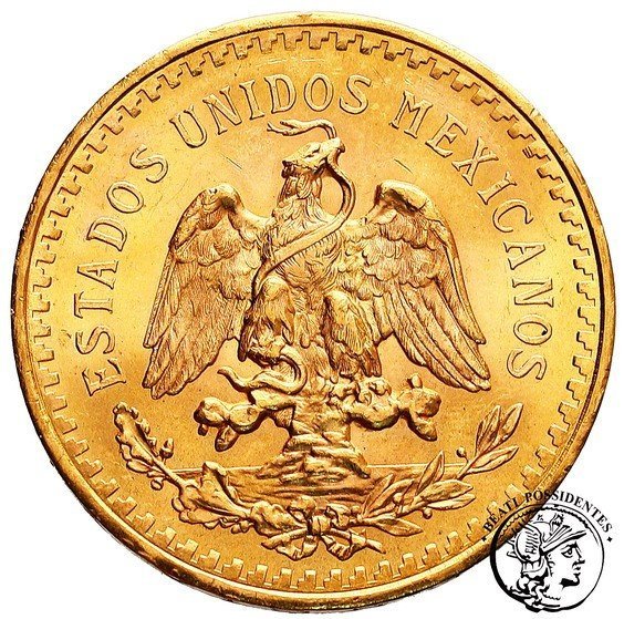 Meksyk 50 Pesos 1946 37,5 g Au .999 st.1-