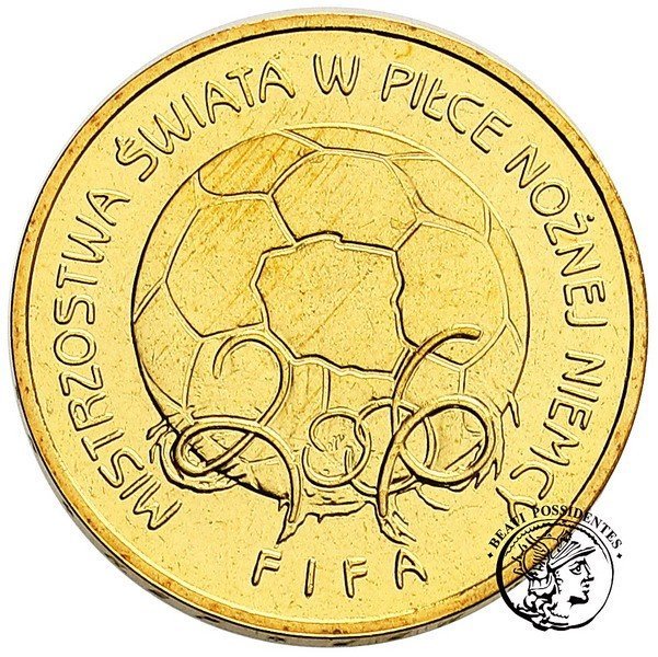 Polska 2 złote Mistrzostwa Świata w Piłce Nożnej Niemcy 2006