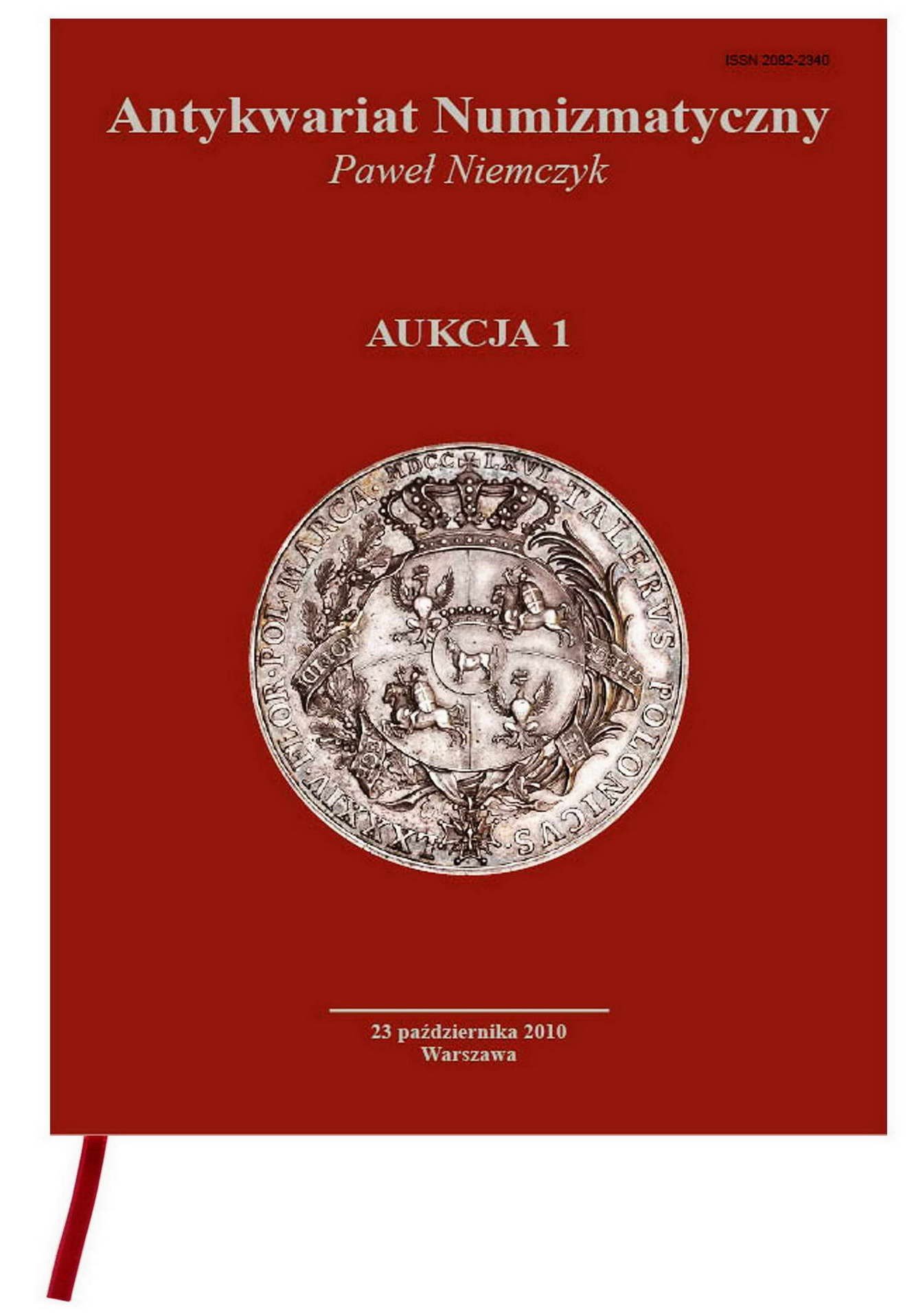 Katalog aukcyjny AUKCJA 1 Antykwariat Numizmatyczny Paweł Niemczyk