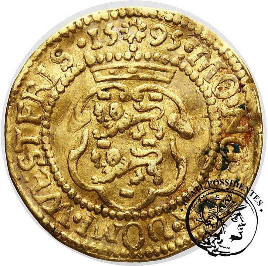 Niderlandy zachodnia Fryzja dukat 1595 st.3