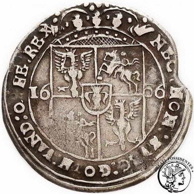 Polska Jan Kazimierz ort koronny 1656 Lwów st. 3
