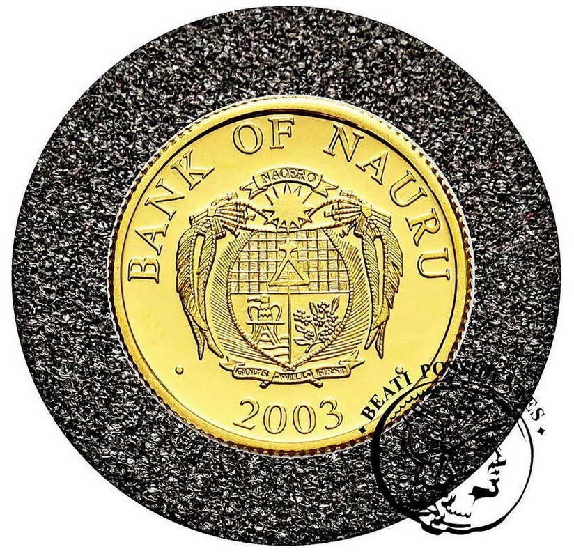 Nauru 10$ Dolarów 2003 Skarb Priama st.L