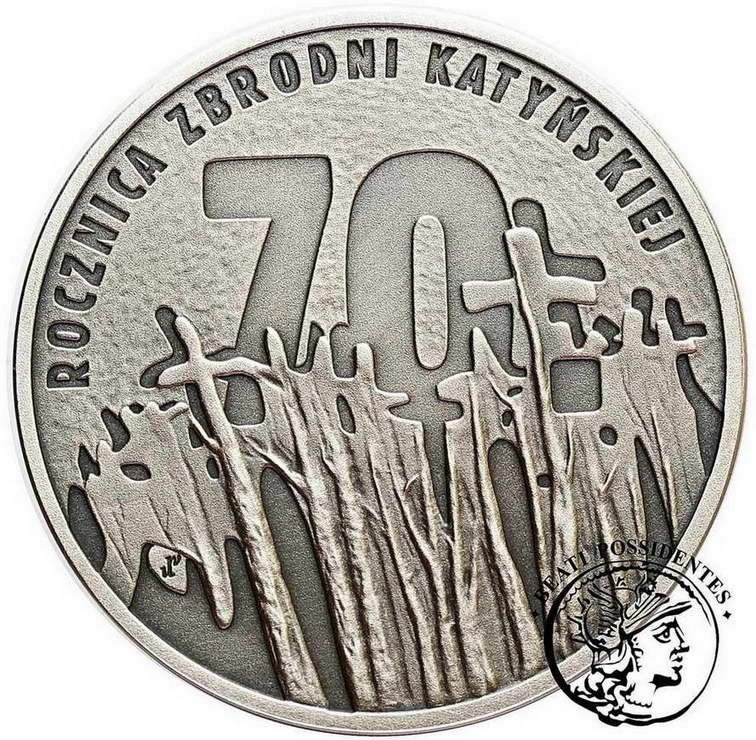 Polska III RP 10 złotych 2010 Katyń st. L
