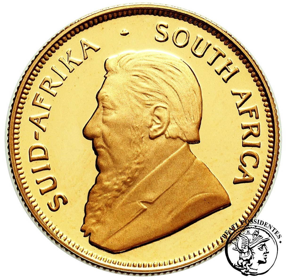 Republika Południowej Afryki 1/2 Krugerrand 1997 stempel lustrzany st.L/L-