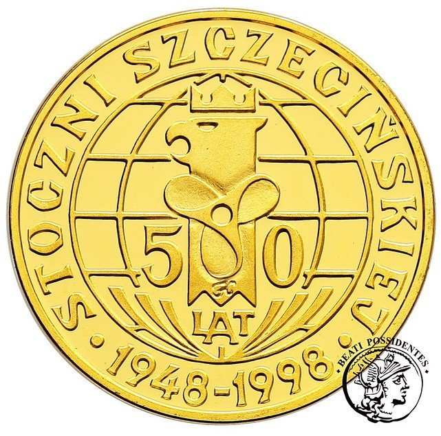 Polska Medal (1 uncja złota) 1998 st. L-