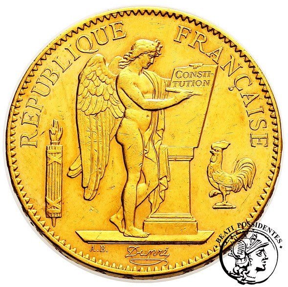 Francja 100 franków 1908 Republika st. 2-