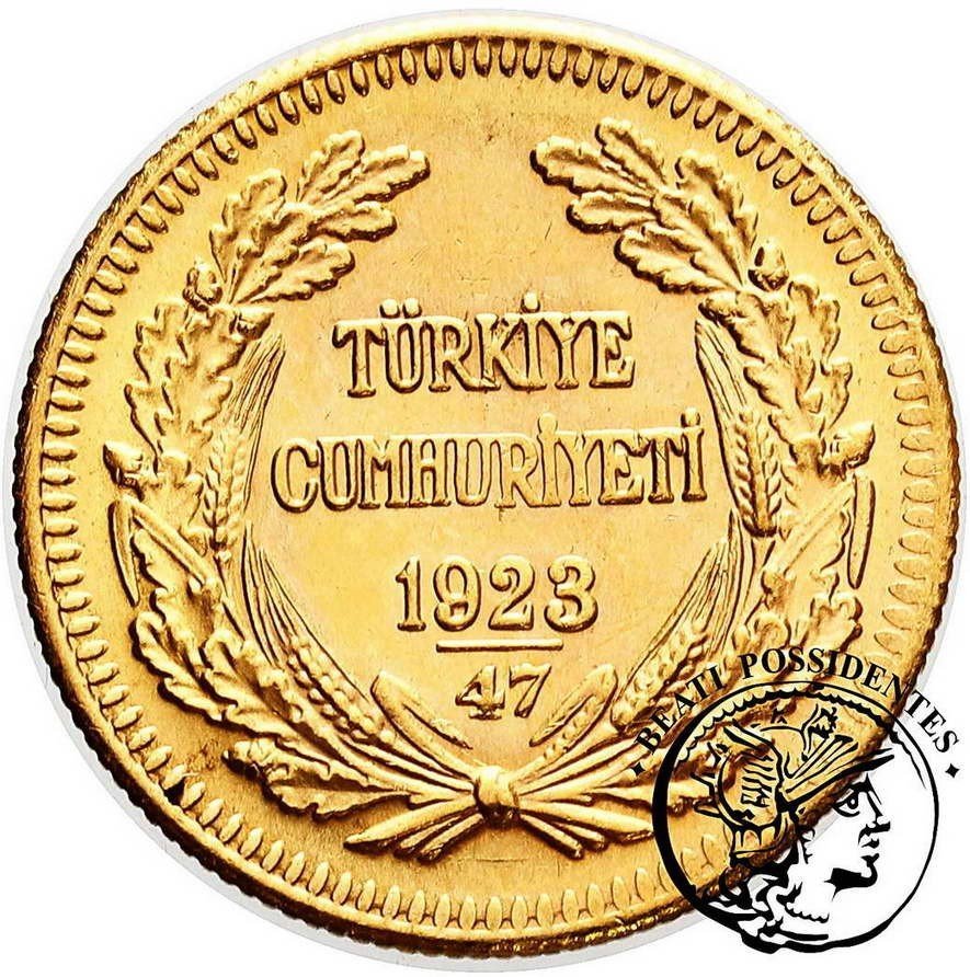 Turcja 100 Piastrów 1923/47 (1970 AD) st.1-