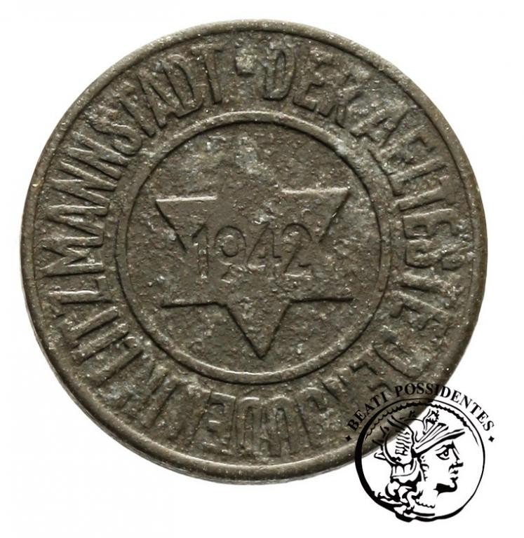 Getto Łódź 10 Pf 1942 AlMg