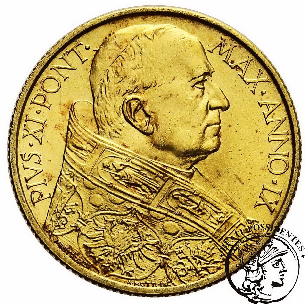 Watykan 100 Lirów 1930 Pius XI st. 1-