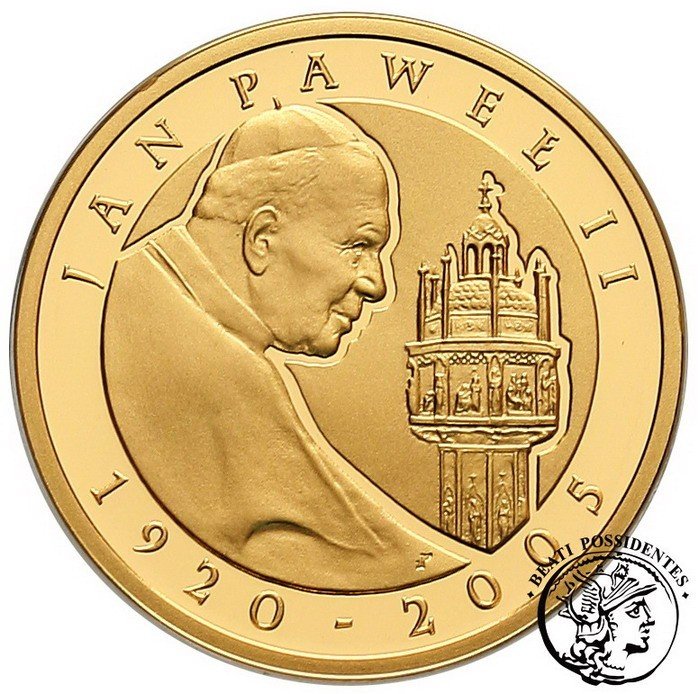 Polska III RP 100 zł Jan Paweł II 2005 st. L
